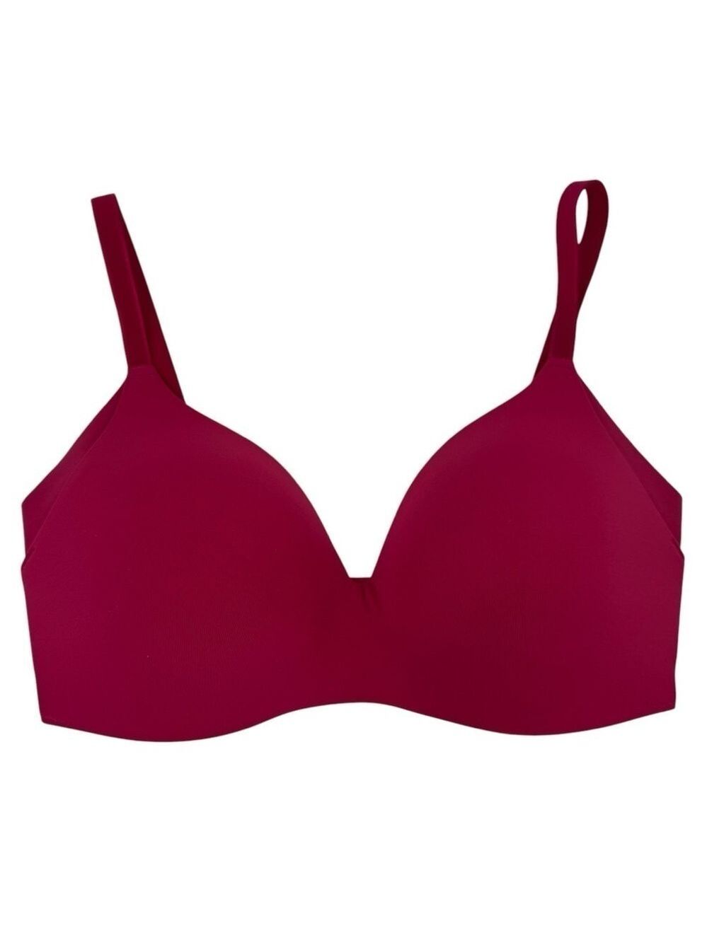Knix WingWoman Bra Sz 6 Pink Wireless 32DD 34DD 32E Comfortable Contour Magenta